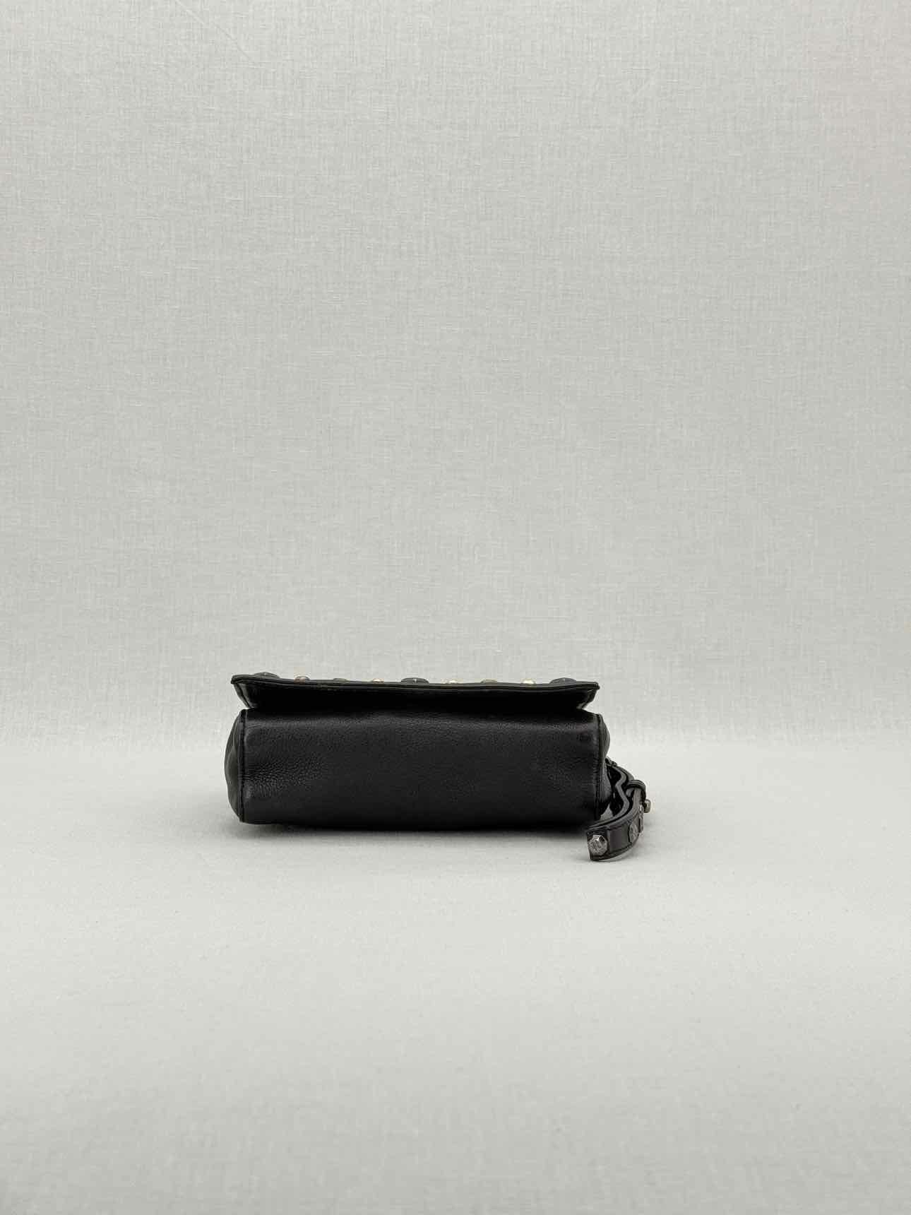 GINA Black Clutch