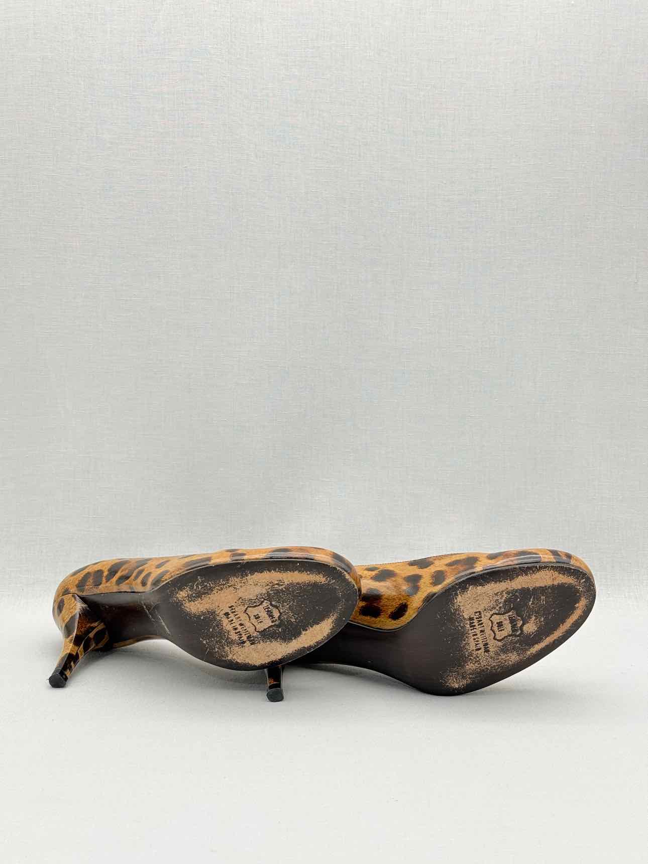 STUART WEITZMAN Brown & Black Size EU 38.5 Pumps