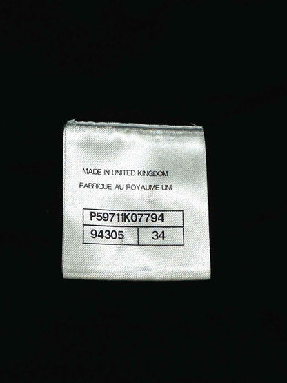 CHANEL Scalloped Black Size US 2 Jumper