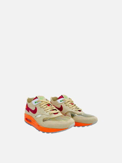 NIKE Beige Multi-Color Size EU 42.5 Sneakers