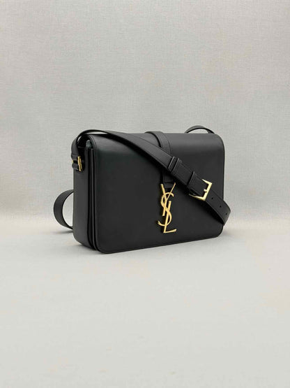 SAINT LAURENT Monogram Universite Black Crossbody