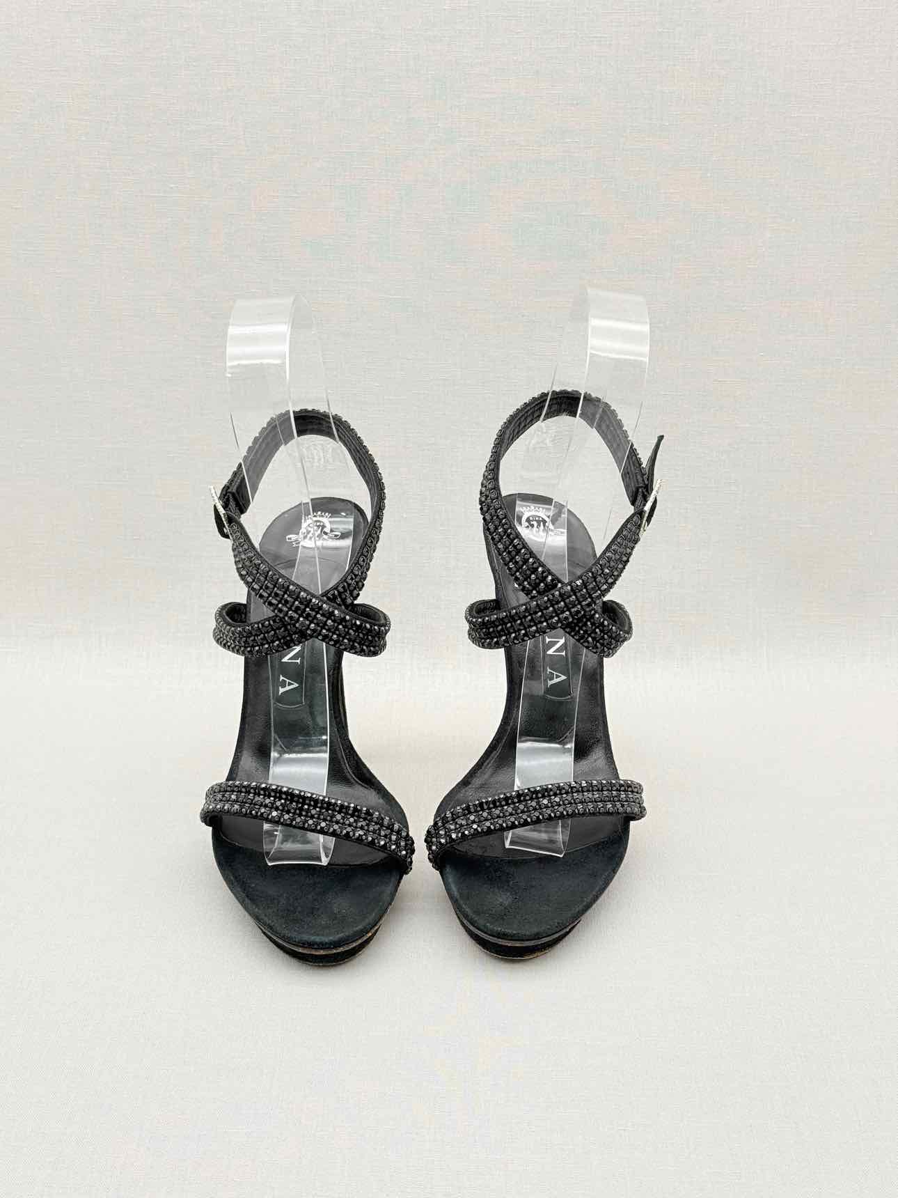 GINA Black Size EU 38 Heeled Sandals