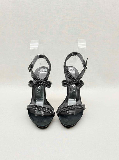 GINA Black Size EU 38 Heeled Sandals