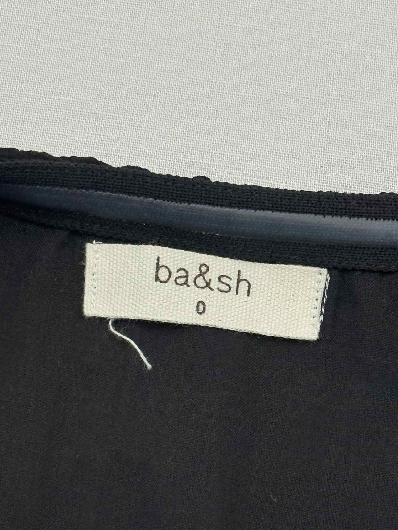 BA&SH Tube Black Size XSmall Short Dress