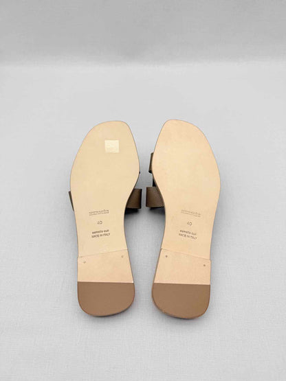 HERMES ORAN Etoupe Size EU 40 Sandals