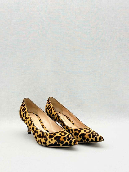 GIANVITO ROSSI Brown & Beige Size EU 35.5 Pumps