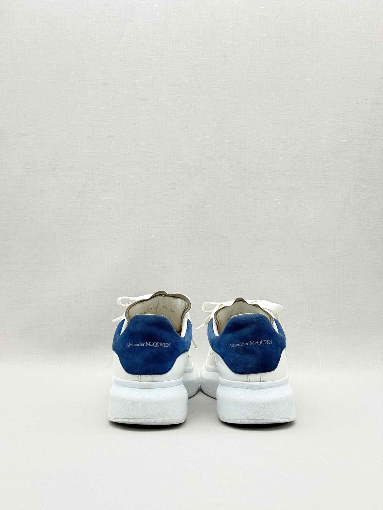 ALEXANDER MCQUEEN White w/ Blue Size EU 38 Sneakers