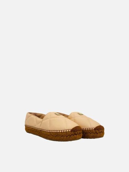 DOLCE & GABBANA Espadrille Beige Flats 39