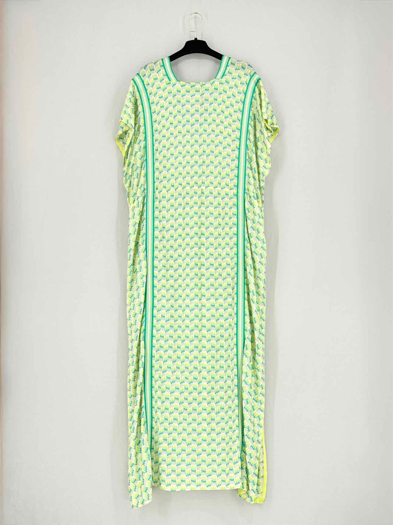 MISSONI MARE Yellow & Green Size US 6 Long Dress