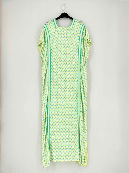 MISSONI MARE Yellow & Green Size US 6 Long Dress