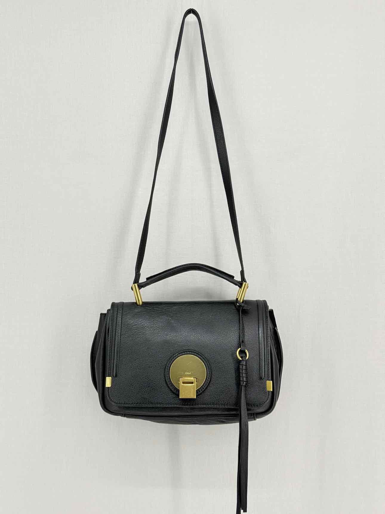 CHLOE Indy Black Shoulder Bag