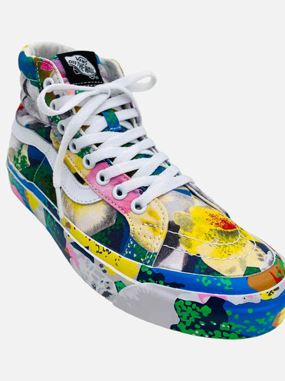 KENZO Sk8-Hi Multicolor Floral Print Sneakers