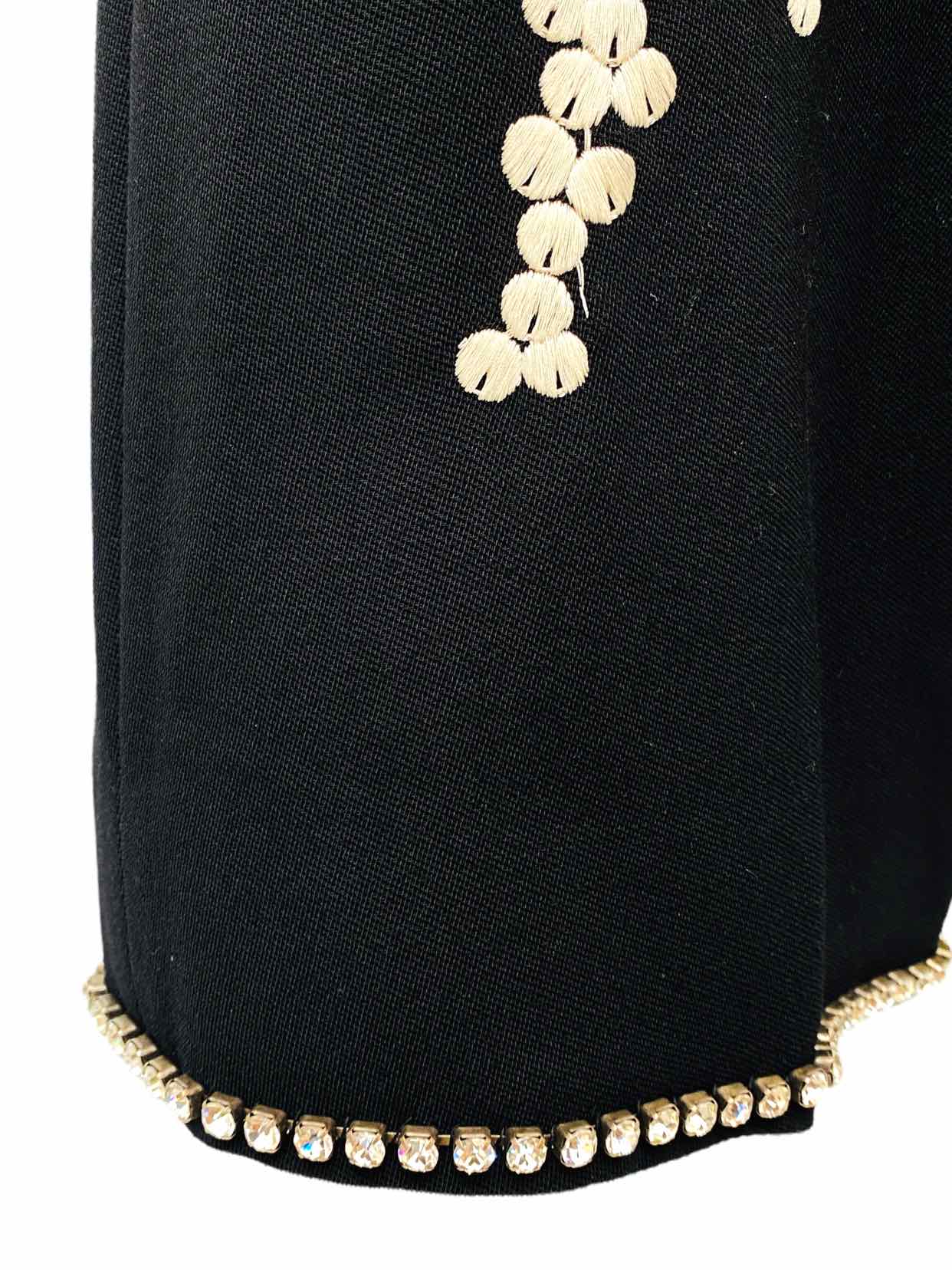 GUCCI High Waisted Black Size US 0 Cropped Pants