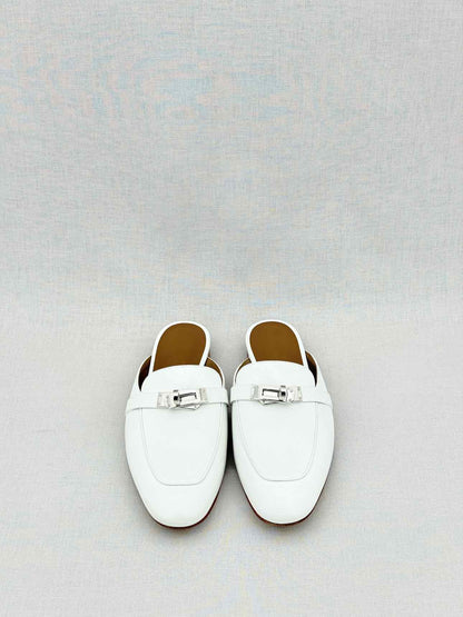 HERMES Oz White Size EU 36 Mules