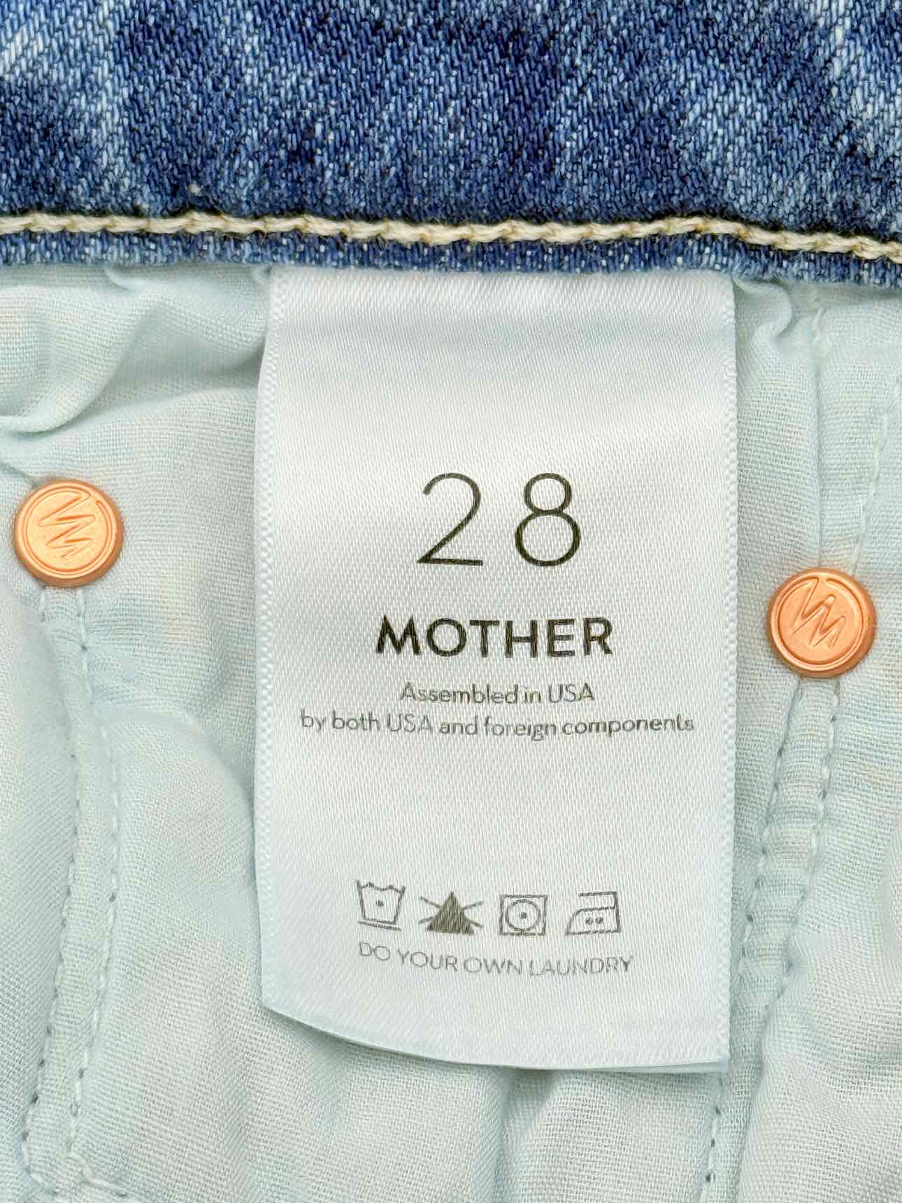 MOTHER Blue Size 28 Jeans