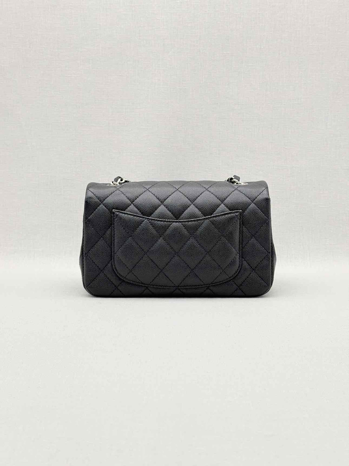 CHANEL Classic Black Quilted Shoulder Bag