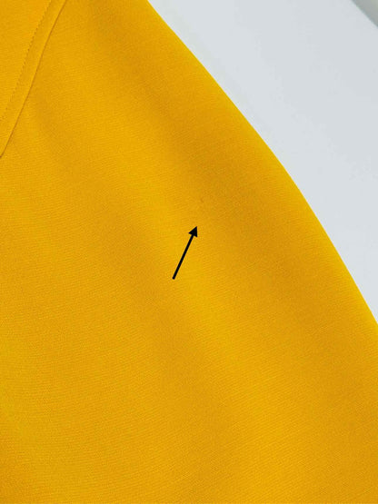 VICTORIA BECKHAM Yellow Size US 8 Knee Length Dress
