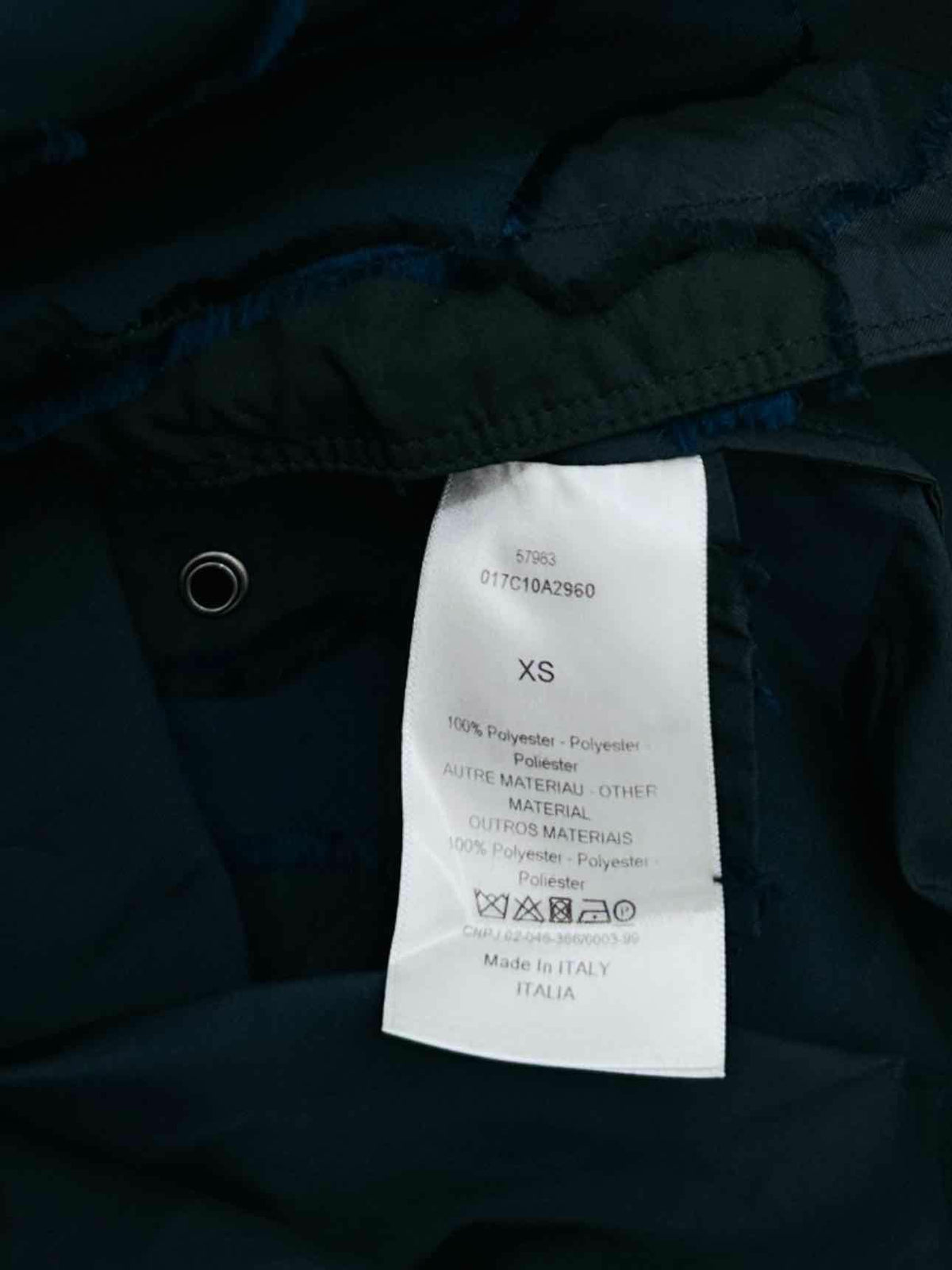 CHRISTIAN DIOR Hoodie Navy Blue Size XSmall Jacket