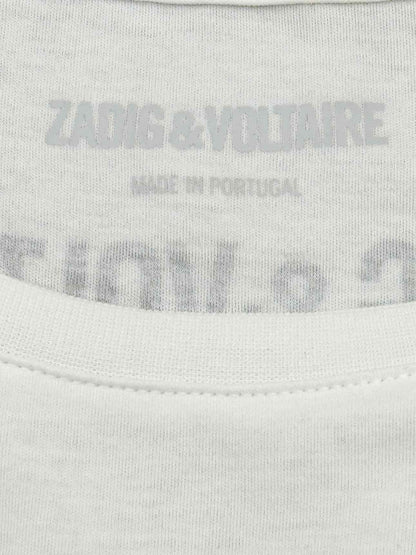 ZADIG & VOLTAIRE Bella White Size XSmall T-shirt