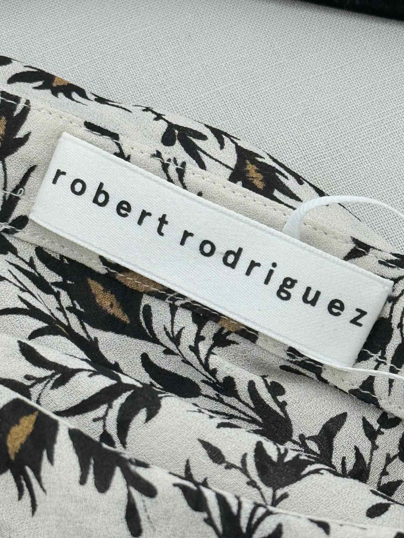 ROBERT RODRIGUEZ Black & White Print Size Medium Top