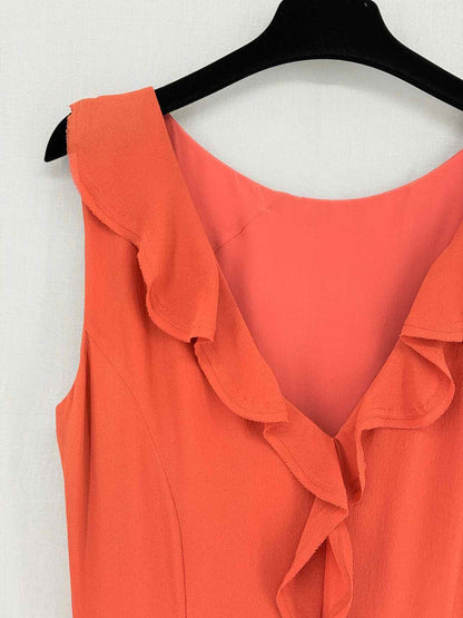 FENDI Rusty Orange Size US 8 Long Dress