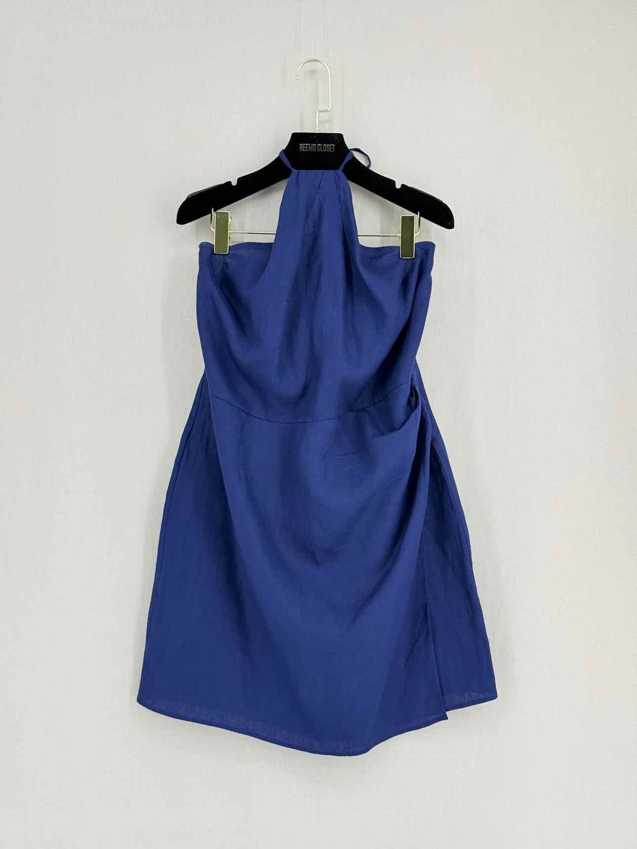REFORMATION Navy Blue Size US 12 Short Dress