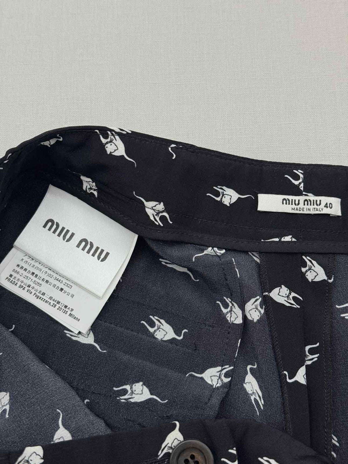 MIU MIU 2016 Black & White Size US 10/4 Outfit Set