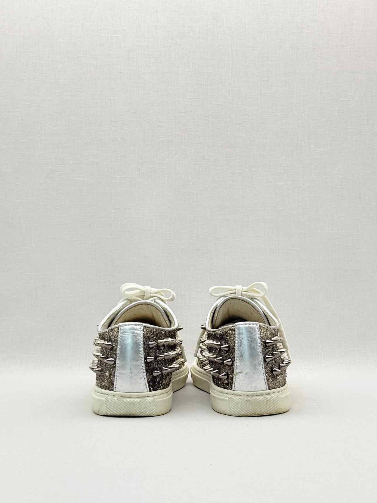 PHILIPP PLEIN Gold & Silver Size EU 36 Sneakers