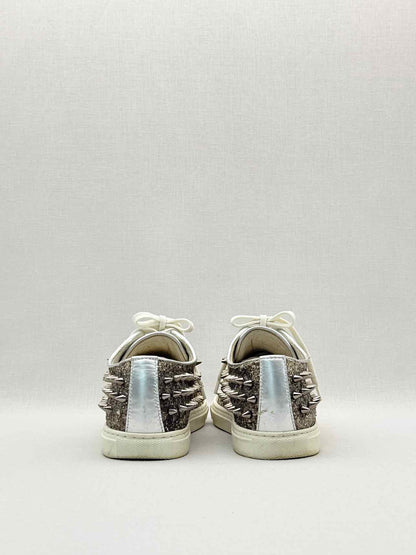 PHILIPP PLEIN Gold & Silver Size EU 36 Sneakers