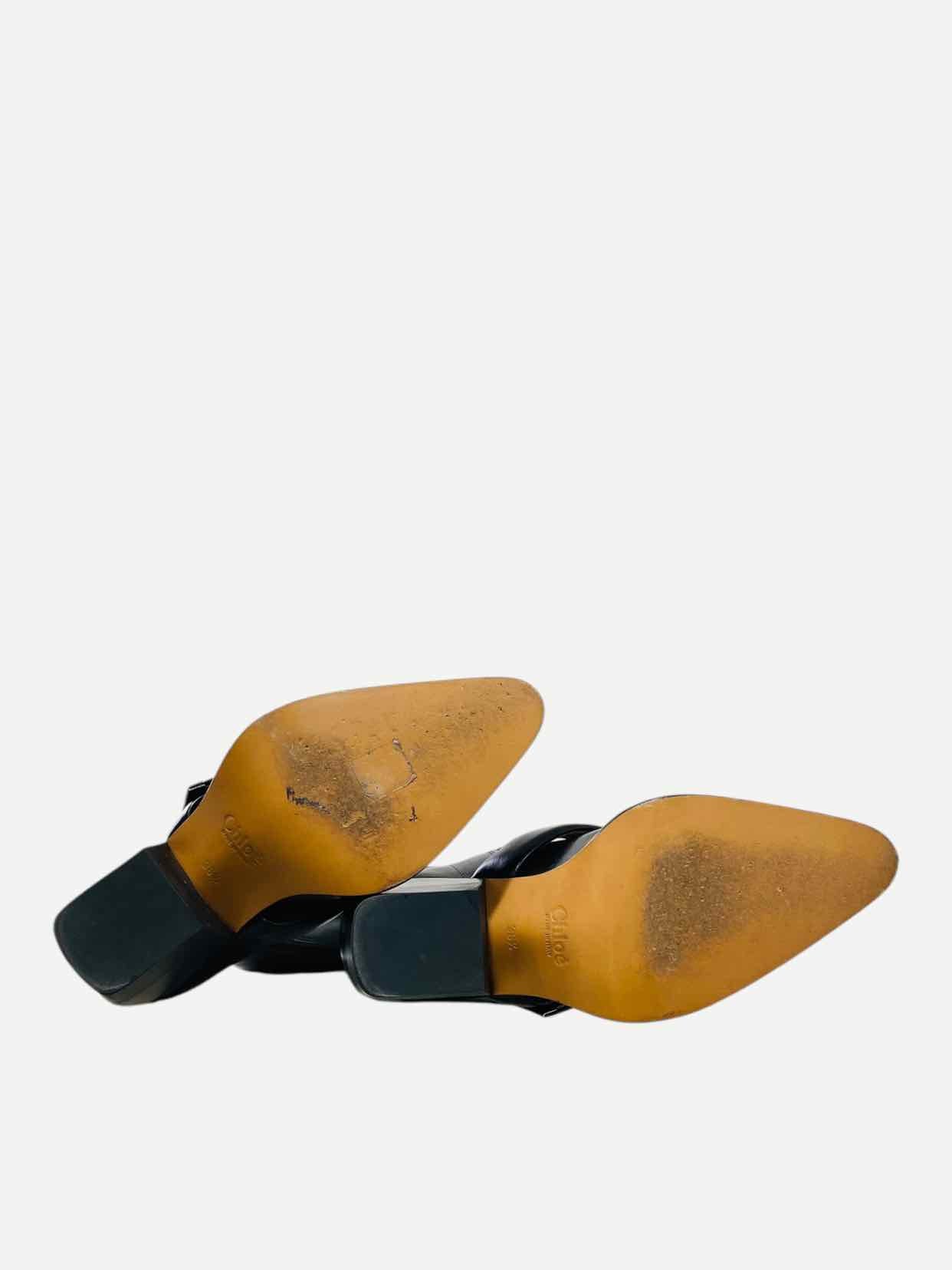 CHLOE Rylee Black Size EU 36.5 Thigh High Boots