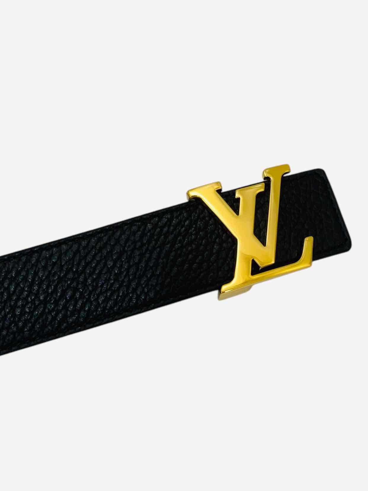 LOUIS VUITTON LV Initiales Black Belt