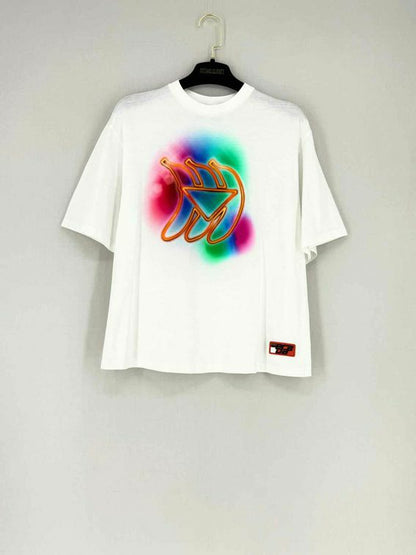 PRADA Neon Banana White Size Small T-shirt