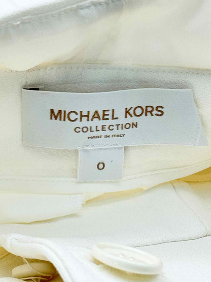 MICHAEL KORS Tuxedo White Size US 0 Jumpsuit