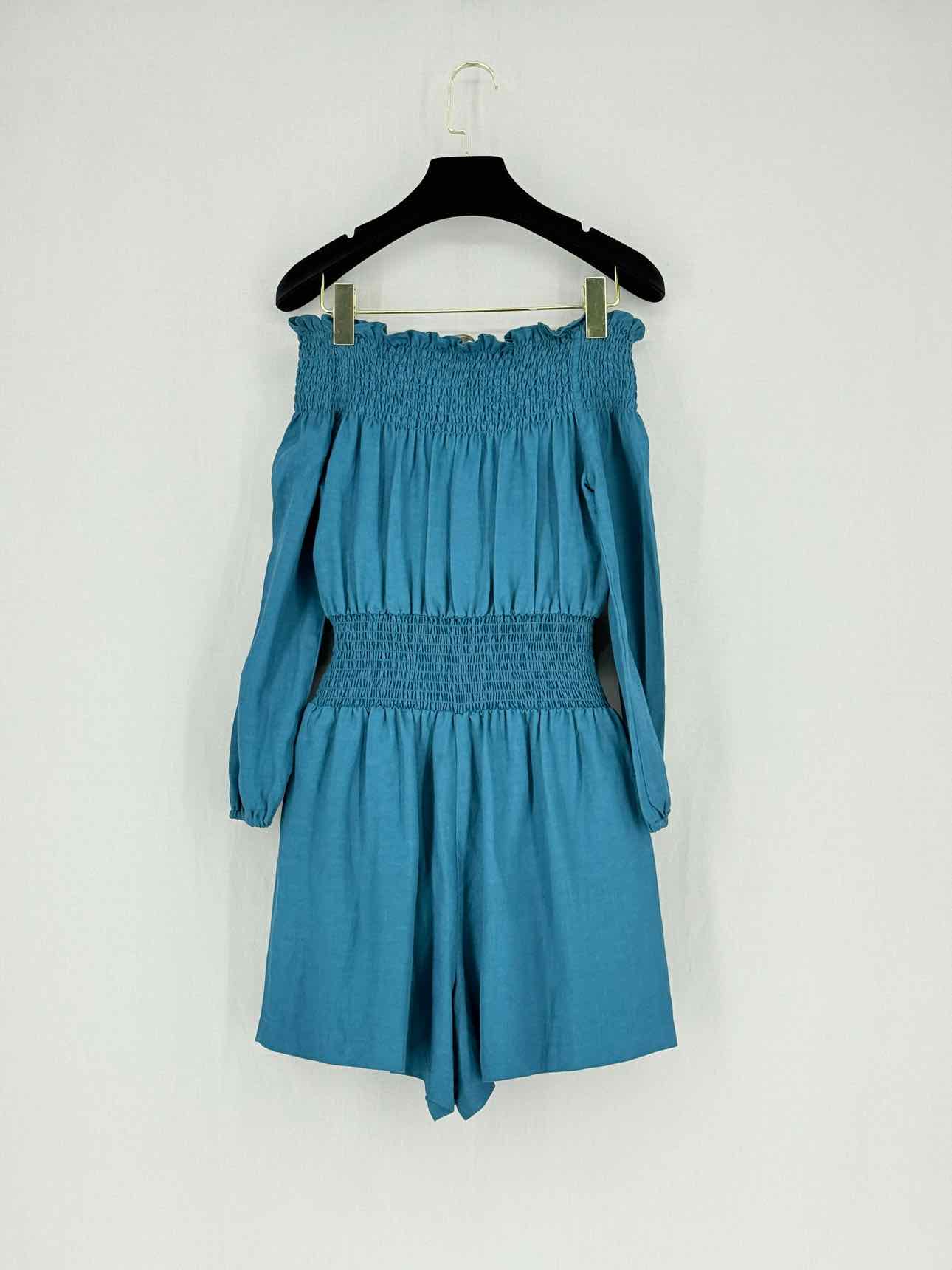 MAJE Ilanda Blue Size US 4 Playsuit