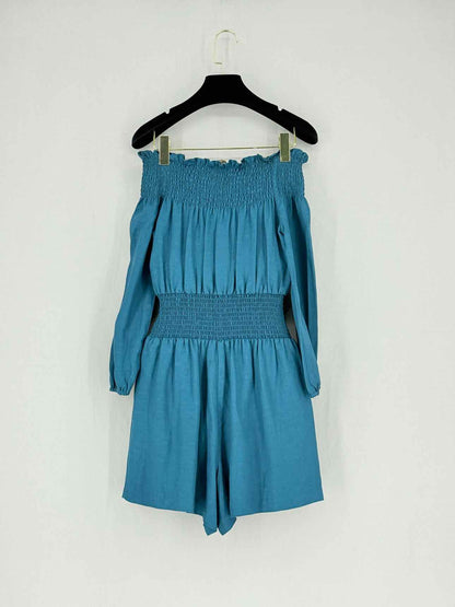 MAJE Ilanda Blue Size US 4 Playsuit