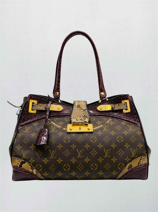 LOUIS VUITTON Brown Tote Bag