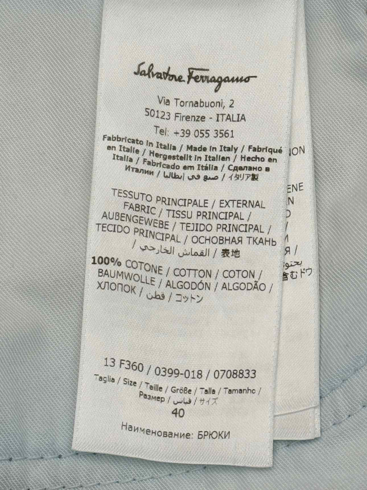 SALVATORE FERRAGAMO Classic Blue Size US 4 Jeans