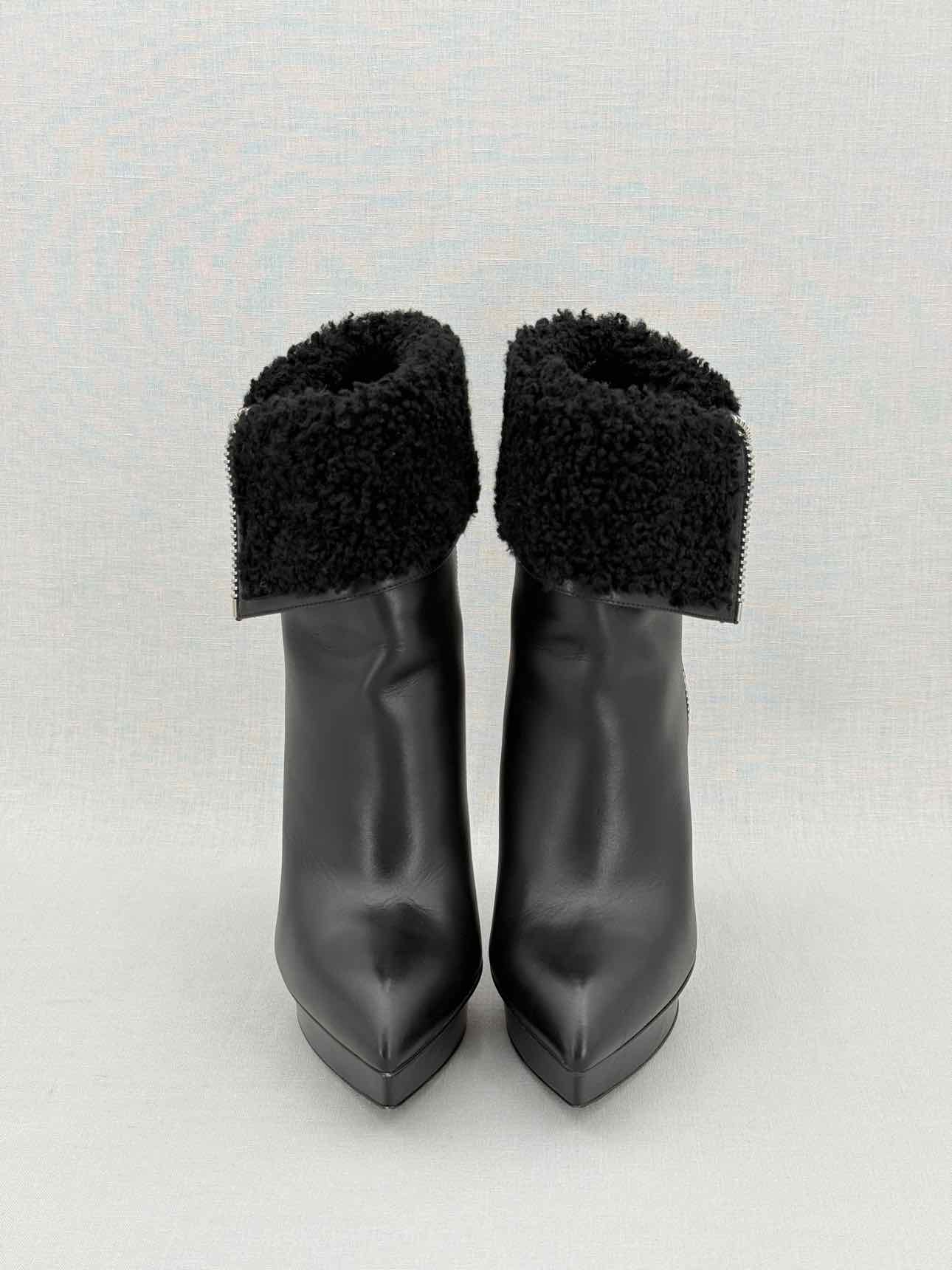 SAINT LAURENT Black Size EU 37 Boots