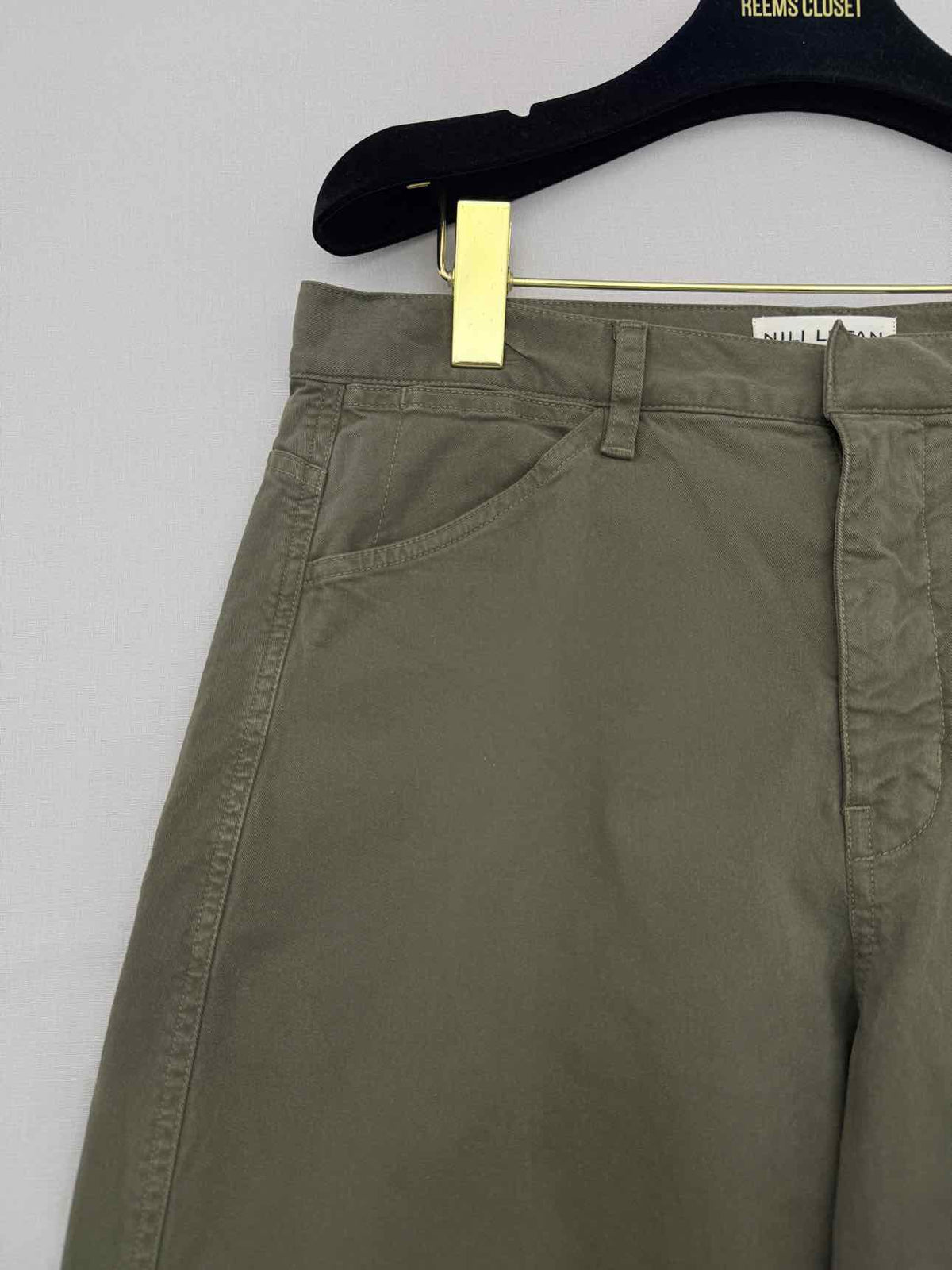 NILI LOTAN Lorimer Khaki Size US 6 Pants