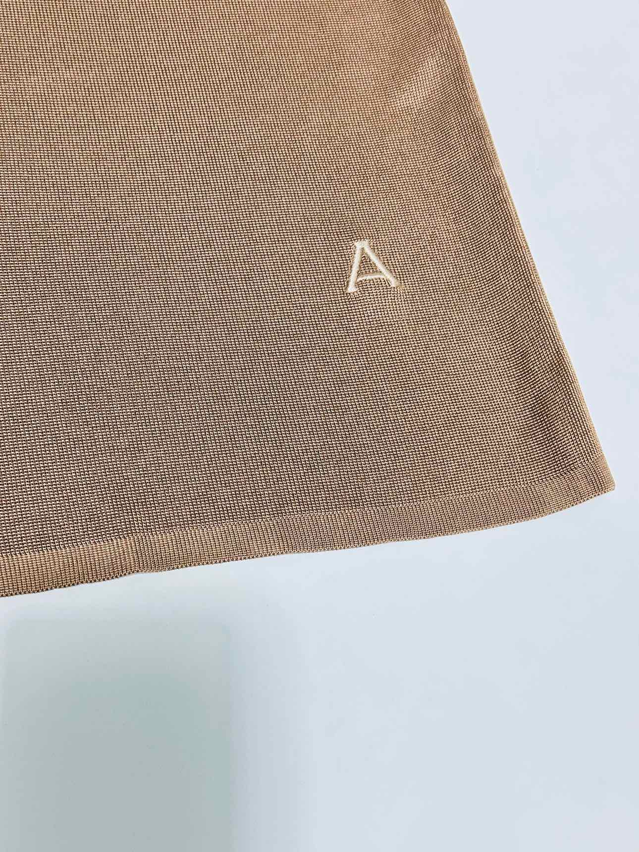 ALAIA Knitted Beige Size Small 2 PC Top