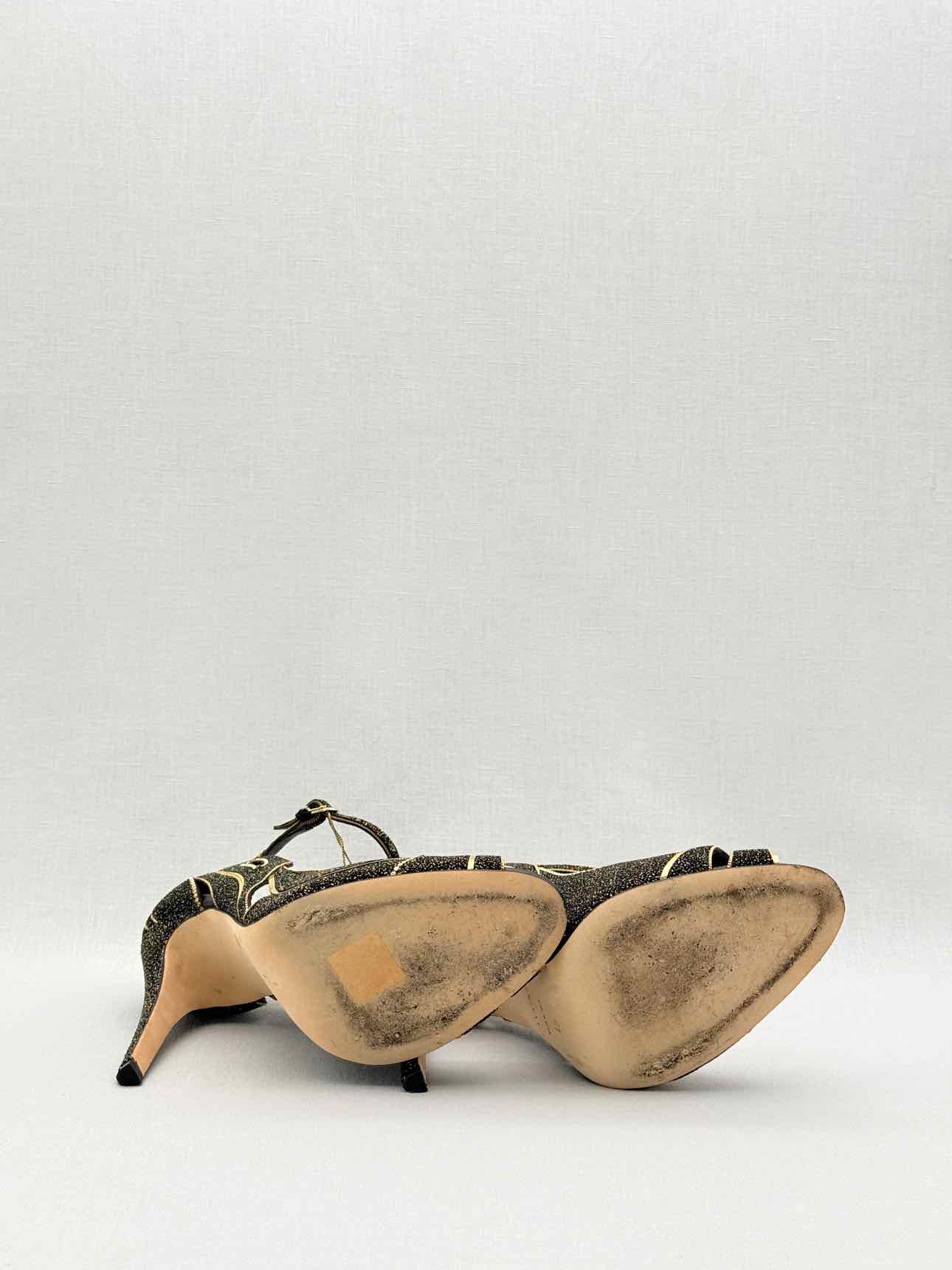 BRIAN ATWOOD Open Toe Black Size EU 40 Pumps