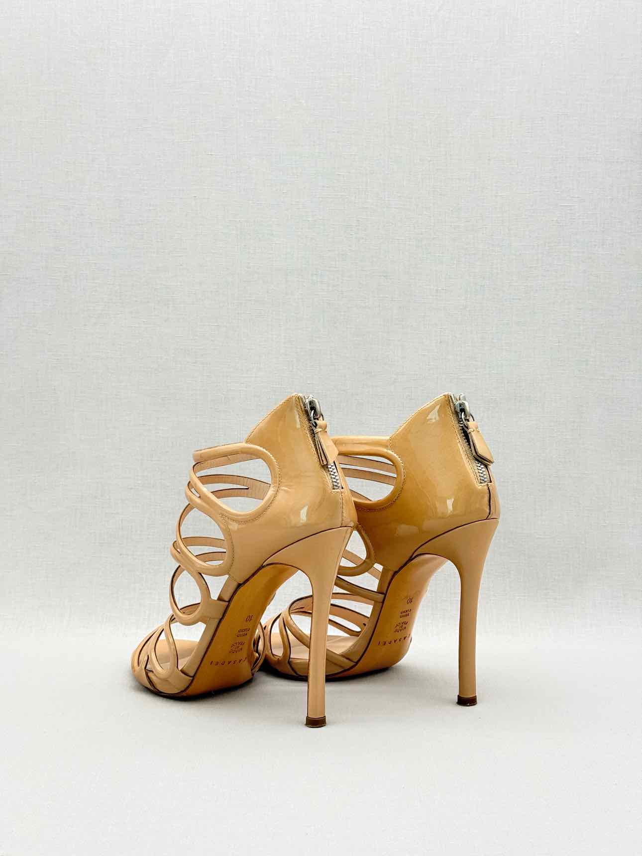 CASADEI Infinity Blade Beige Size EU 40 Heeled Sandals