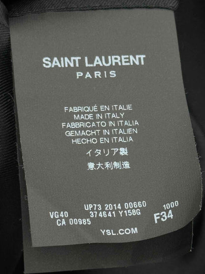 SAINT LAURENT Black Size US 2 Jacket