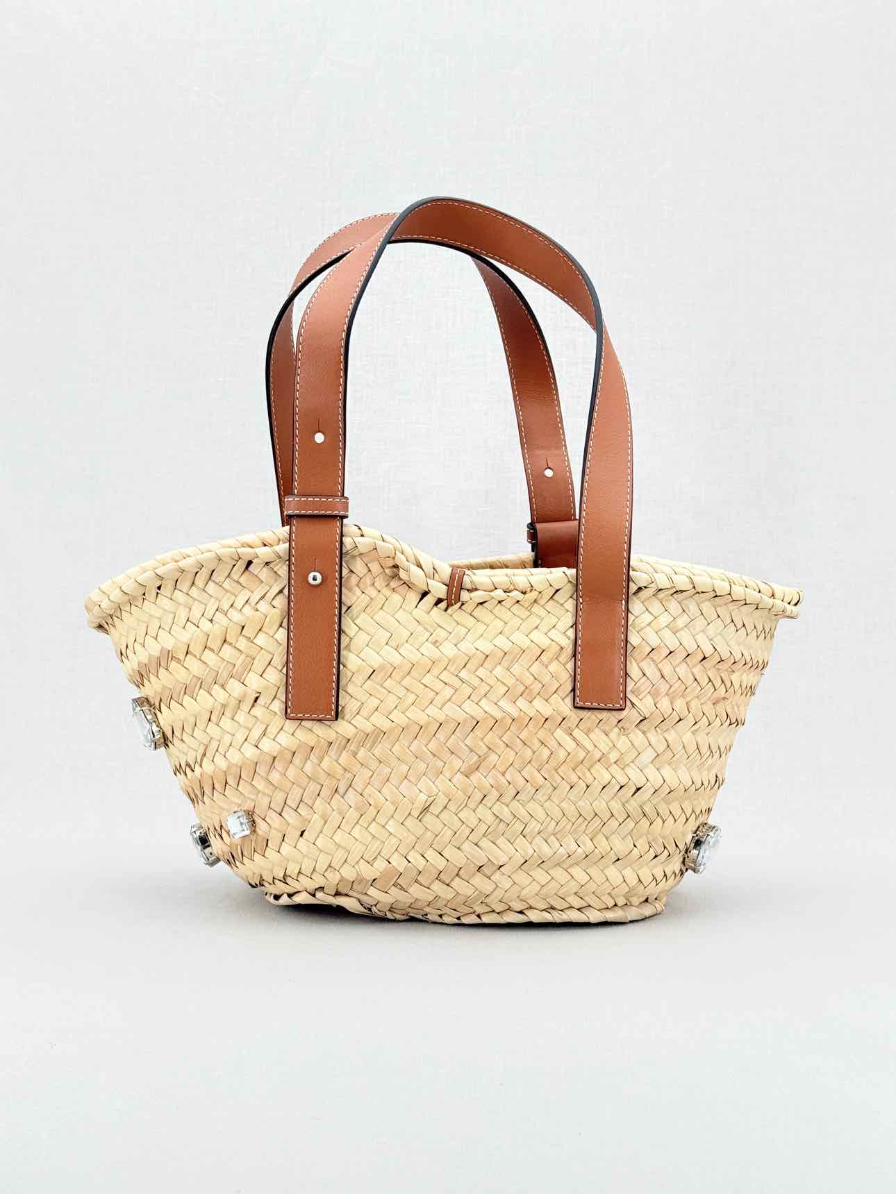 LOEWE Basket Stones Natural Tan Tote Bag