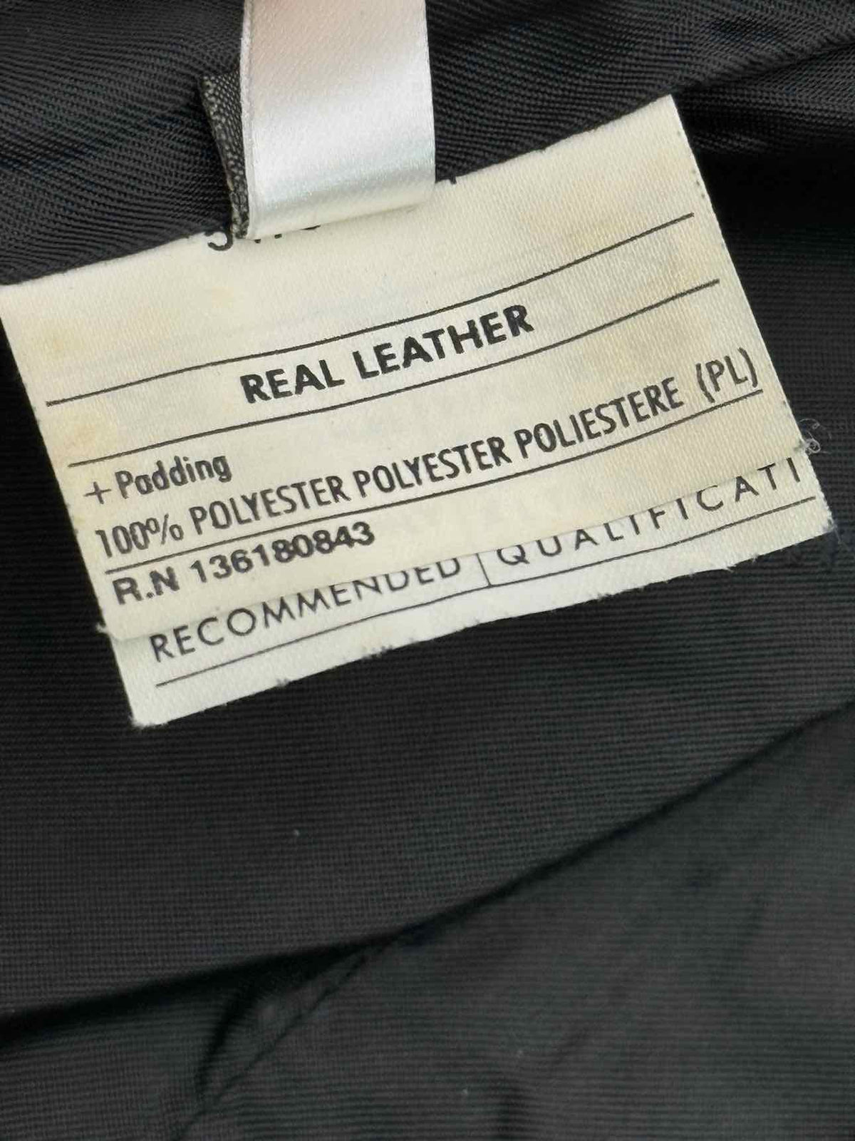 FERRAGAMO Black Distressed Size US 38 Jacket