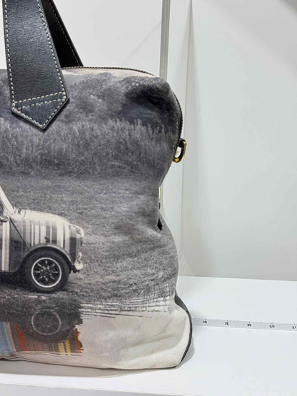 PAUL SMITH Carry on Grey Multicolor Top Handle