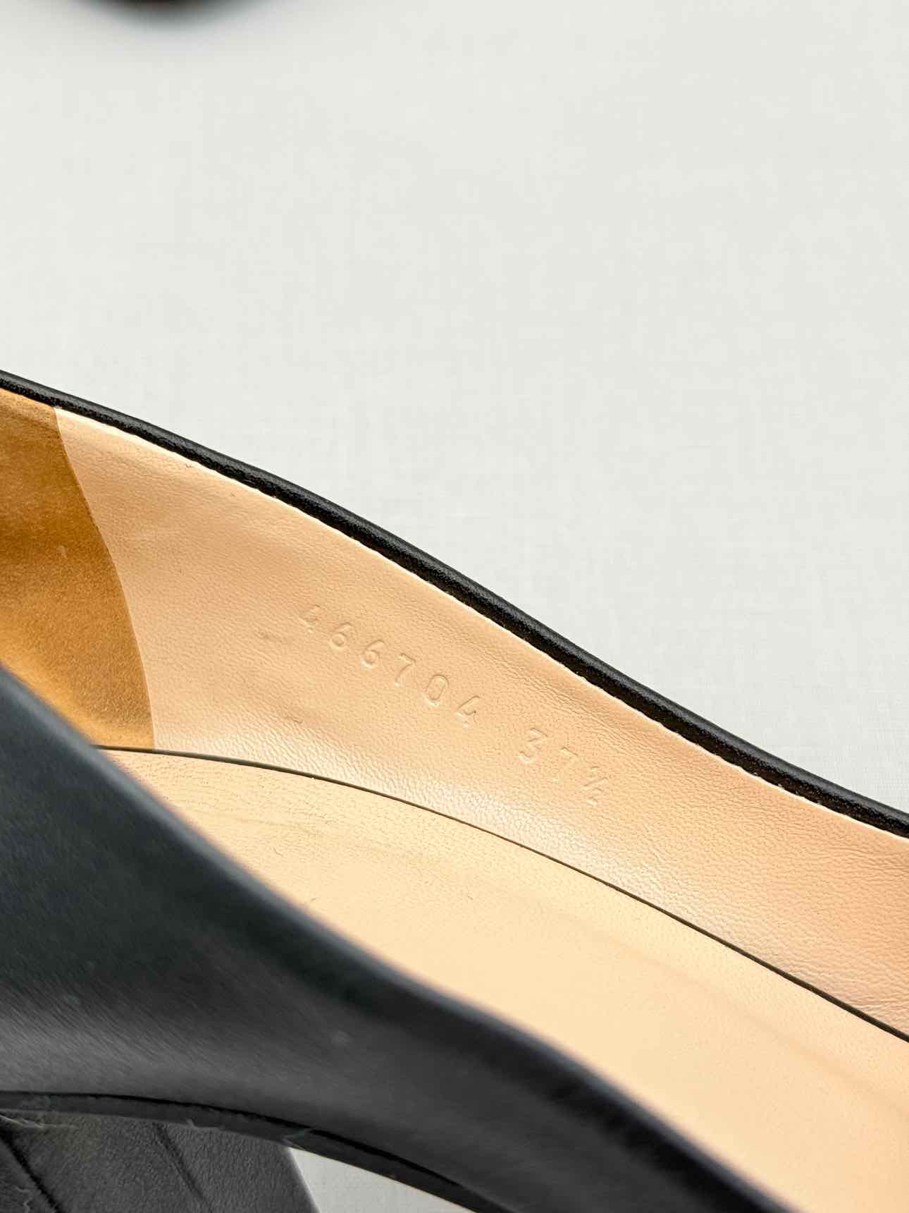 GUCCI Horsebit Black Size EU 37.5 Pumps