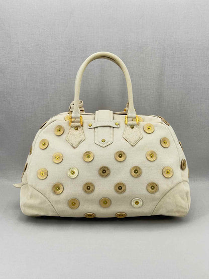 LOUIS VUITTON Limited Edition Beige Top Handle