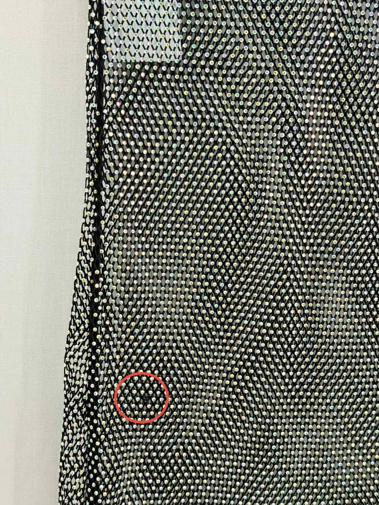 LESLIE Black Size Medium/Large Midi Skirt