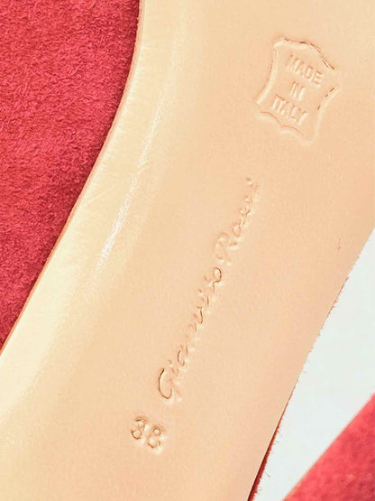 GIANVITO ROSSI Gala Red Size EU 38 Pumps
